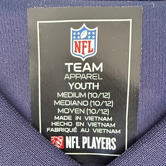 NFL CHARGERS Team Apparel Youth Navy Shirt - Picture 2 of 3